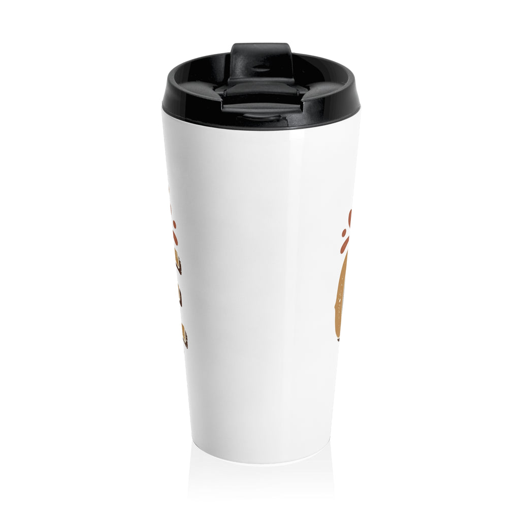 But First Coffee Stainless Steel Travel Mug — Insulated Coffee Tumbler, Established 1970