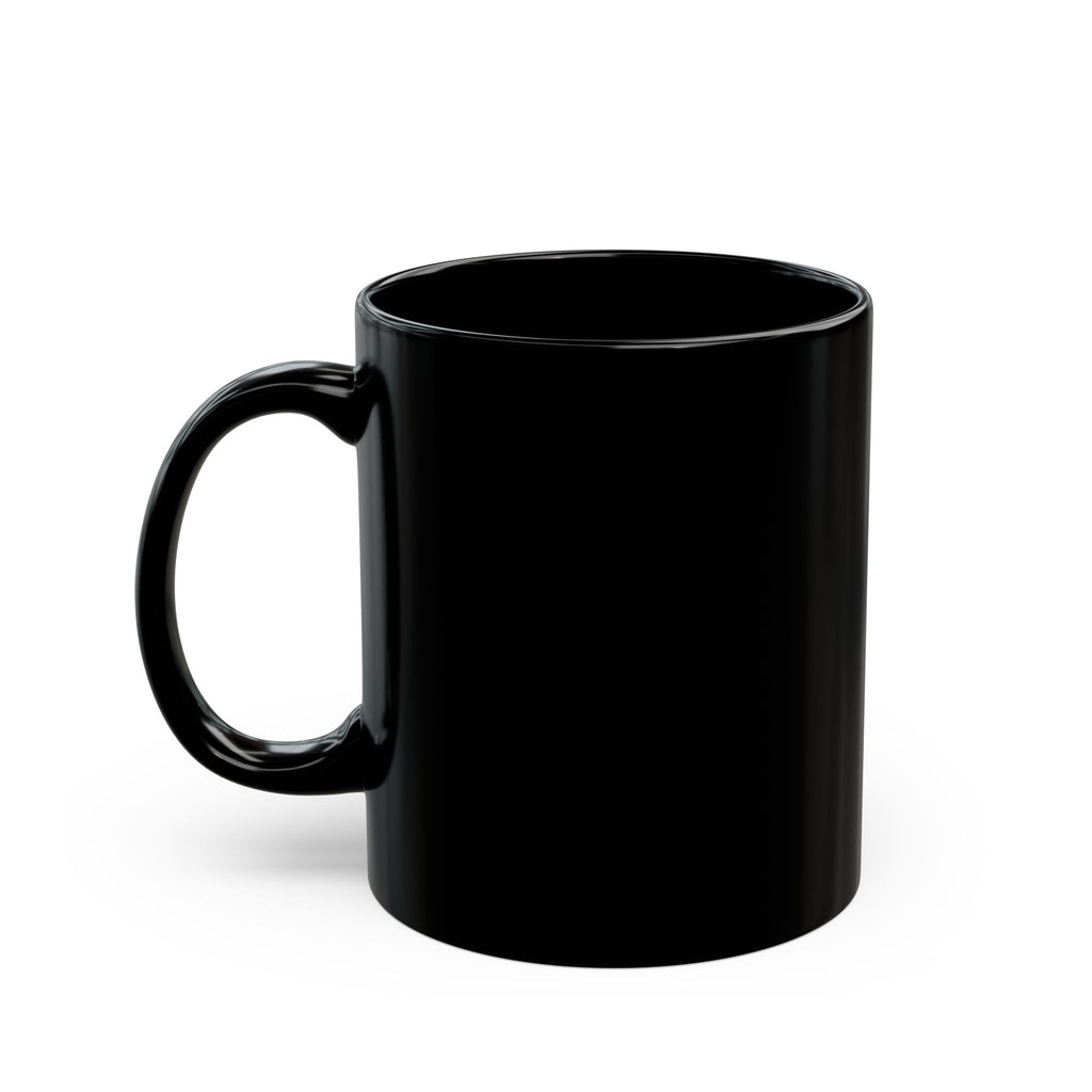 Halloween Pumpkin & Ghost Black Mug – Cute Spooky Coffee Cup (11oz/15oz)
