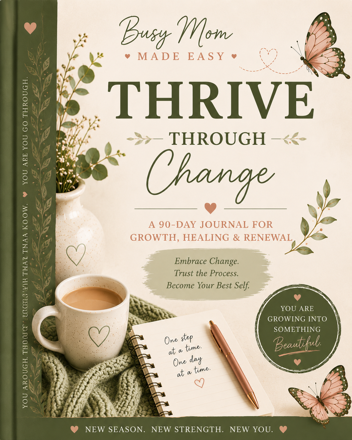 Thrive Through Change  A Symptom Tracker & Guided Journal